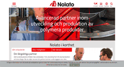 Desktop Screenshot of nolato.se